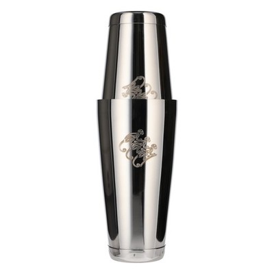 Monkey Shoulder Gin Shaker Edelstahl Silber Boston Mixbecher Barzubehör