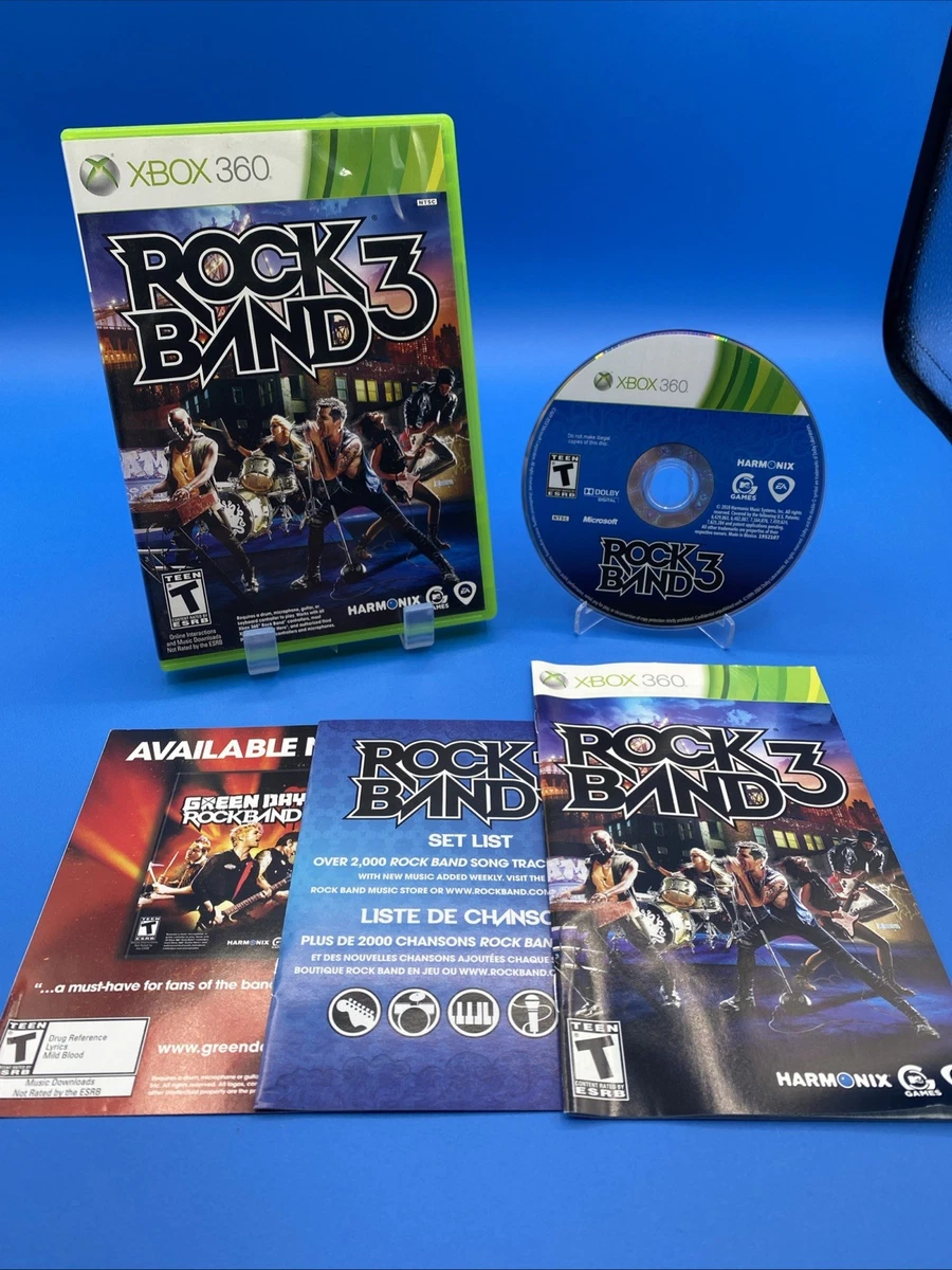 Rock Band 3 Microsoft Xbox 360 Video Games for sale - eBay
