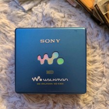 Sony Walkman Blue Minidisc MZ-E300 T Mini Disc Player