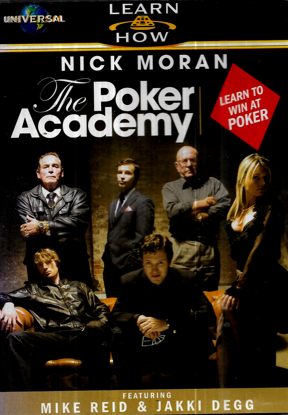 Learn How: Poker Academy DVD ~ by Nick Moran ~ 2005