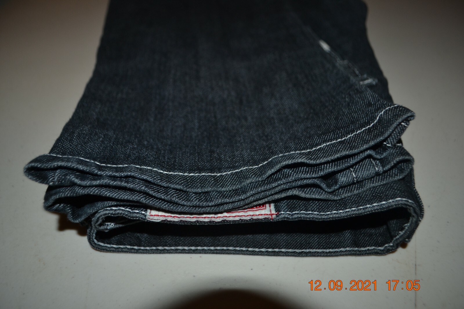 True Religion Women's Joey Super T Straight Dark Blue Denim Jeans Sz 27x31 thumbnail 12