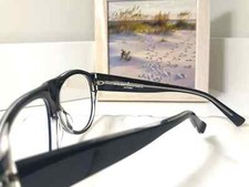 Lunettes De Vue Créateur JF Rey - Modèle JF1346, Noir Mat Et Cuir, Branches 148mm
