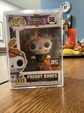 FUNKO POP FREDDY BONES DIAMOND  LE 500 NYCC 2023 HEAVY METAL HALLOWEEN IN HAND.