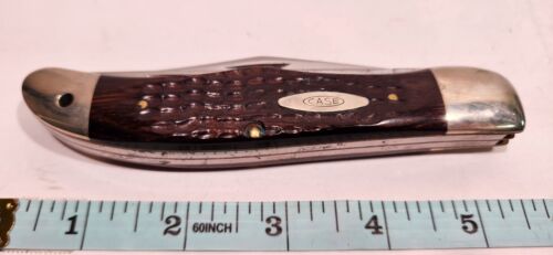 Vintage Case XX Large Folding Hunter Dual Blade Pocket Knife - Picture 6 of 6