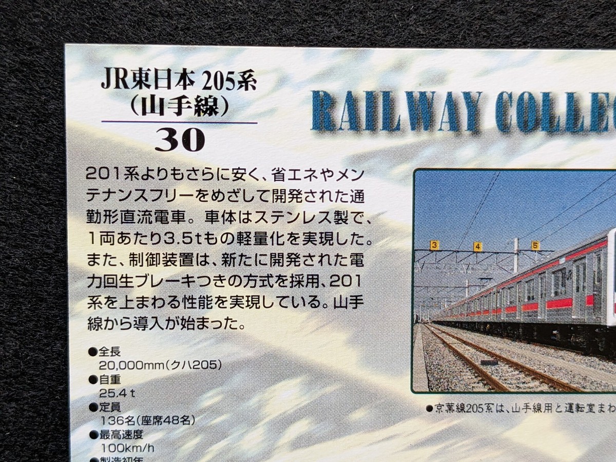 Yamanote Line Series 205 Railway Collection2 1998 EPOCH No.30