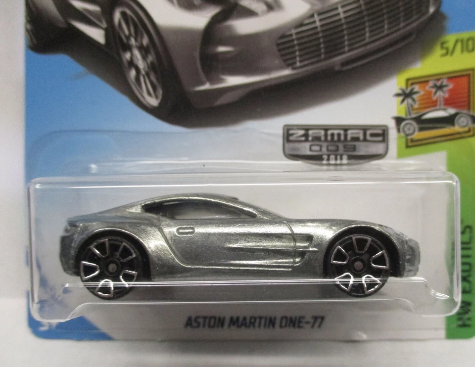 Hot Wheels Zamac Aston Martin One-77 HW 2018 Exotics 5/10 Foto 2 de 2