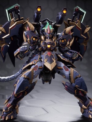 CangDao Model 1/72 CD-04 Black Tortoise Xuanwu - Actionfigur