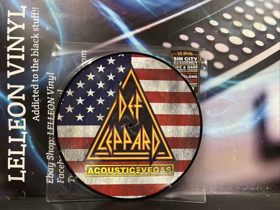 Def Leppard Acoustic In Vegas 10” Ltd Ed. Picture Disc Vinyl 0860935 EP Rock 00s - Image 4 of 4