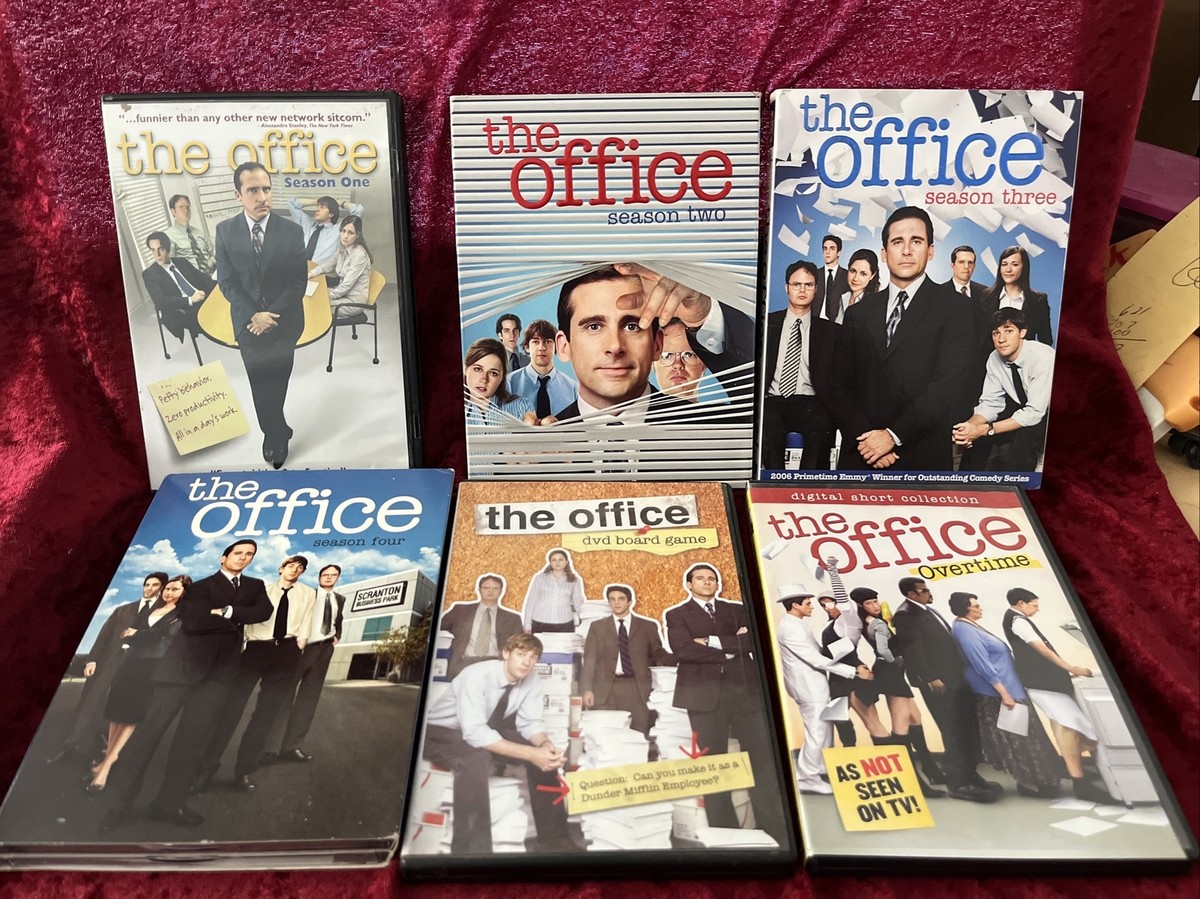 The Office Seasons 1,2,3,4,+ and Overtime Special DVD Series Set TV Comedy