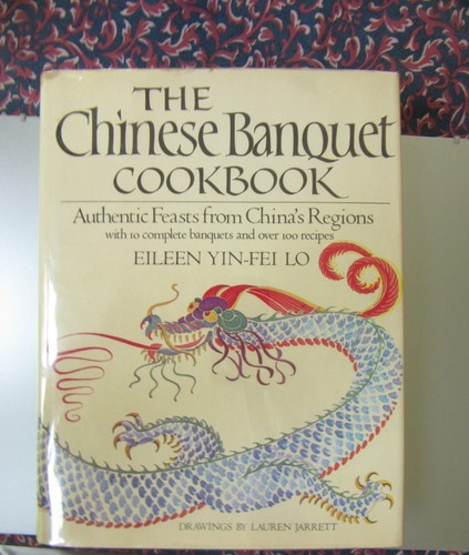 The Chinese Banquet Cookbook Eileen Yin-Fei Lo Signed 1st Edition - Picture 1 of 4