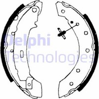 Delphi Bremsbackensatz Bremsbacken Hinten FüR Renault Clio II Bb_ Cb_ Dacia