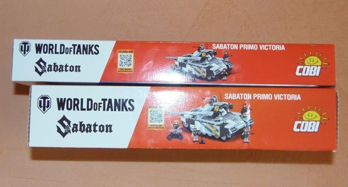COBI 3034 Very Rar SABATON PRIMO VICTORIA EDITION Wide BOX Last