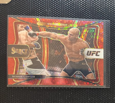 2021 Panini Select UFC ROBBIE LAWLER Premier Level Red Disco Prizm /199