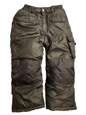 Youth Size 4 Ixtreme Outfitters Insulated Snow Pants Double Knee Ankle Zip