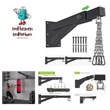Wall Mount Heavy Bag Hanger, Heavy Duty Punching Bag Stand, Boxing Bag Bracke...