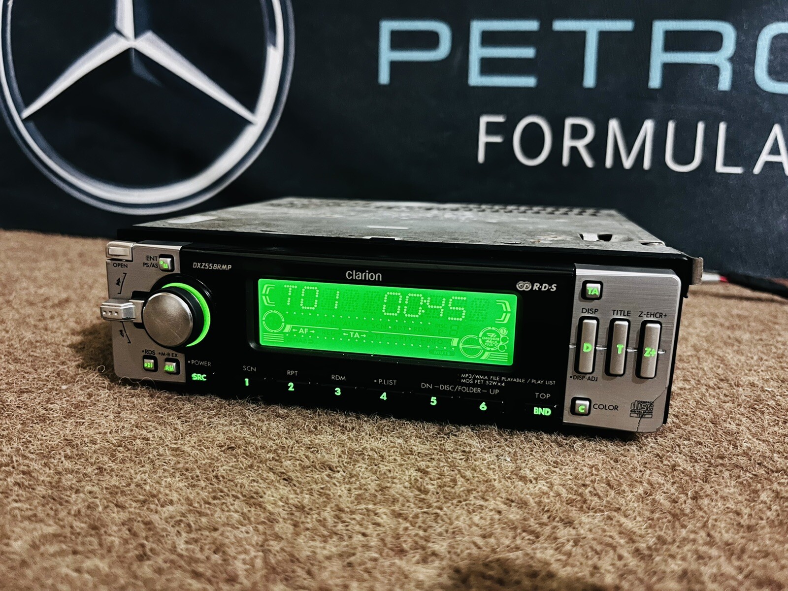 CLARION DXZ558RMP FM/MW/LW Car Radio CD Player RDS MP3 WMA OldTimer | eBay