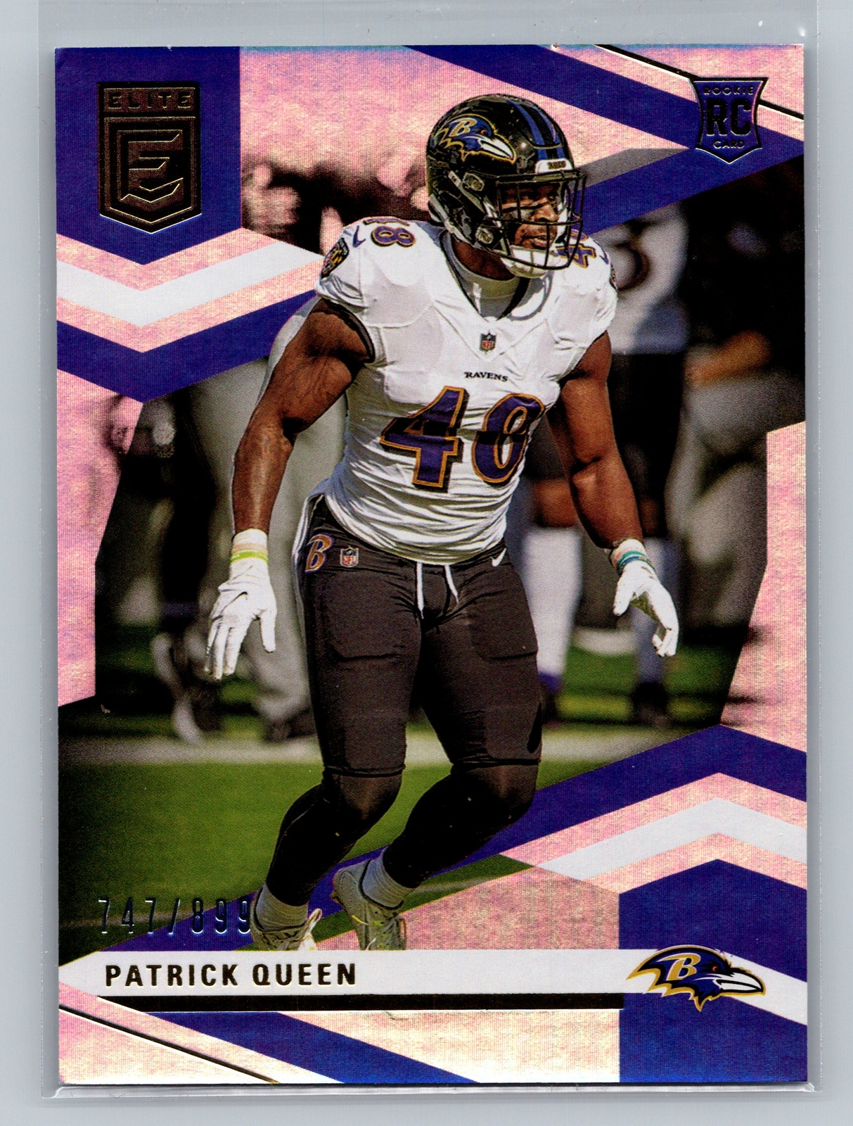 2020 Panini Chronicles #235 Patrick Queen Elite Update #/899