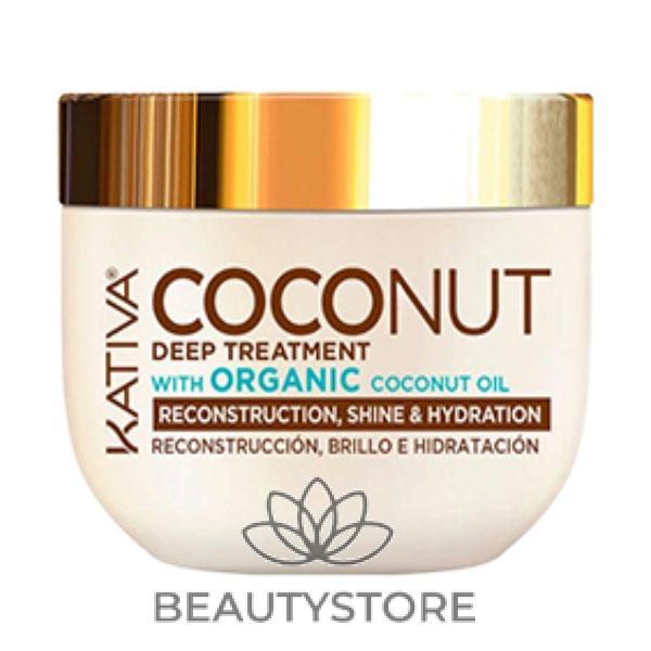 KATIVA COCONUT DEEP TREATMENT RECOSTRUCTION&SHINE MASK 250 ML