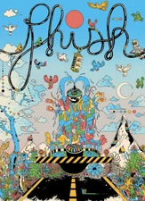 PHISH Song Series Poster 🐕 RUNAWAY JIM # / 1100 - Brian Blomerth 🌄 Ltd Ed art