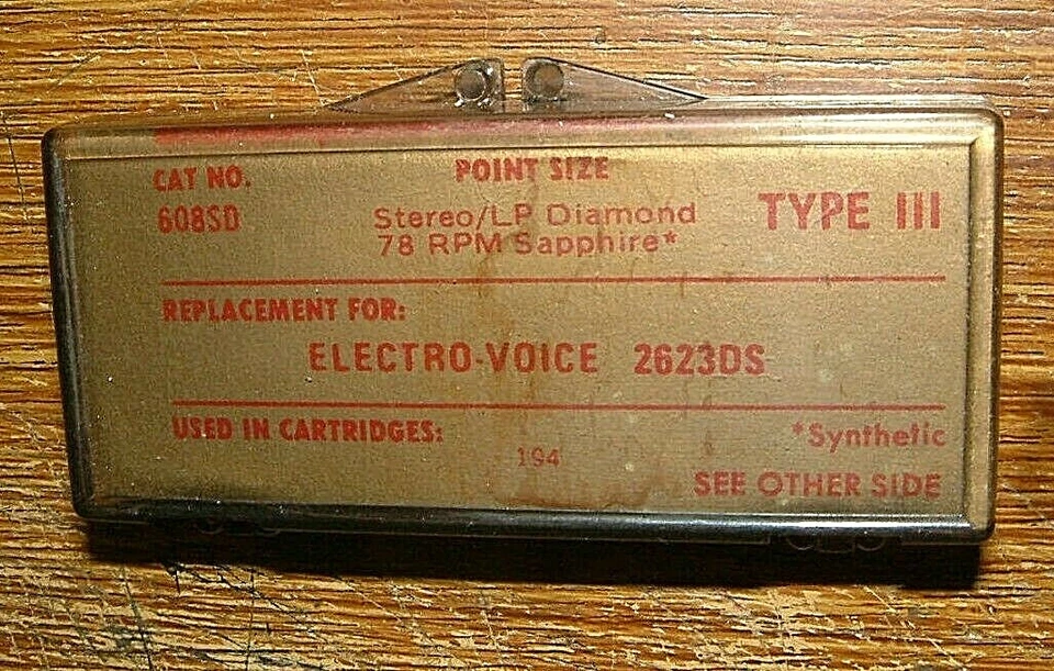 Phonograph NEEDLE PS-80 for EV 194D EV2623DS, 608-SD W-307STDS N319-sd 367-DS73 - Image 4 of 4