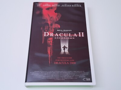 Dracula II 2 Ascension 2003 VHS German PAL Falcom Video Patrick Lussier Uncut