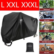 M-4XL Motorcycle Cover Bike Waterproof Outdoor Rain Dust Sun Scooter Protector