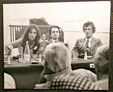 FRANCOIS TRUFFAUT:DIR:JACQUELINE BISSET (DAY FOR NIGHT) ORIG,1973 VINTAGE PHOTO
