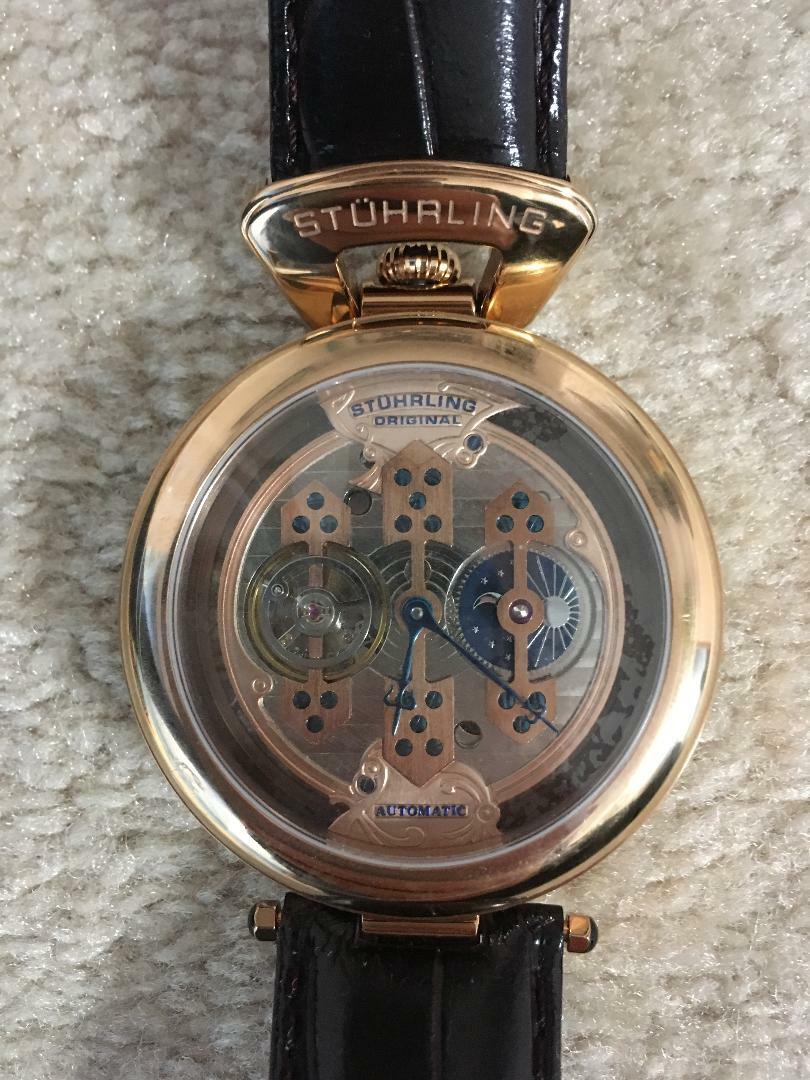 Stuhrling Emperor Grandeur Stuhrling Original Skeleton Stuhrling