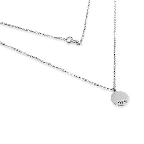 Collana Ciondolo Ciondolo Giocatore Sportivo Palla da Tennis Argento Sterling 925 N0636S - Foto 2 di 7