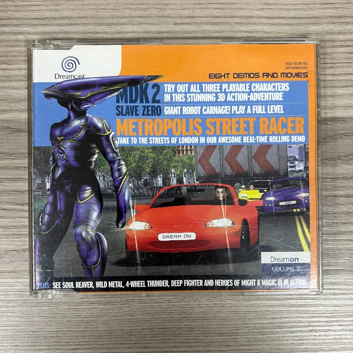DREAMON Volume 15 - Démo Sega Dreamcast (PAL) - Jeux Action, Combat & Course - Édition 2000
