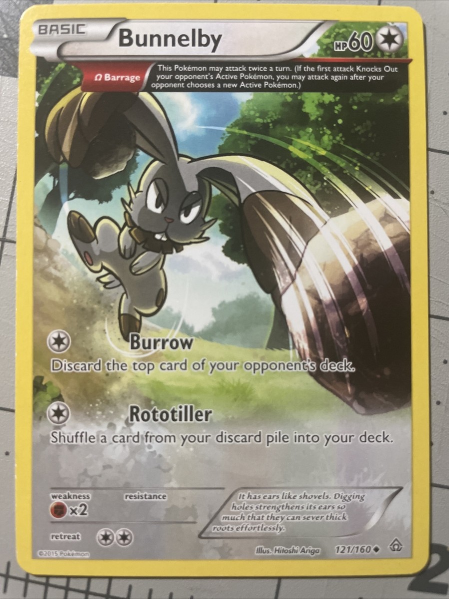 Bunnelby 121/160 - Primal Clash - Pokemon - Near Mint | eBay
