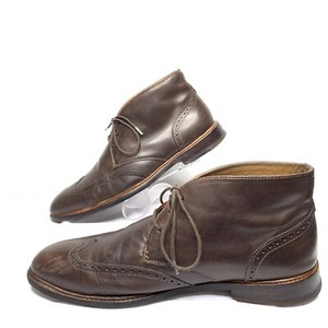 mens wingtip chukka boots