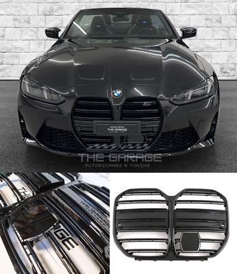  GRILL M4  SPORT PANAMERICA für BMW 4er G26 Gran Coupe SCHWARZ GLÄNZEND