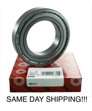 FAG 6208 ZZ DEEP GROOVE BALL BEARING, METAL SHIELDED 40x80x18 mm