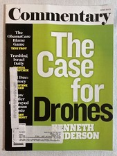 Commentary Vol 135 No 6 June 2013 The Case For Drones ObamaCare Magazine