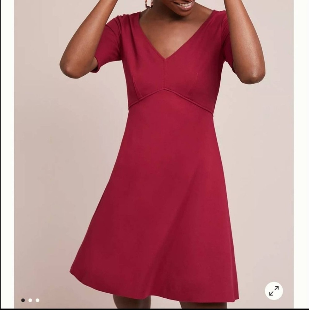 skater circle dress Altar'd State Khloe Skater Circle Skirt Knee Length Dress Size Medium