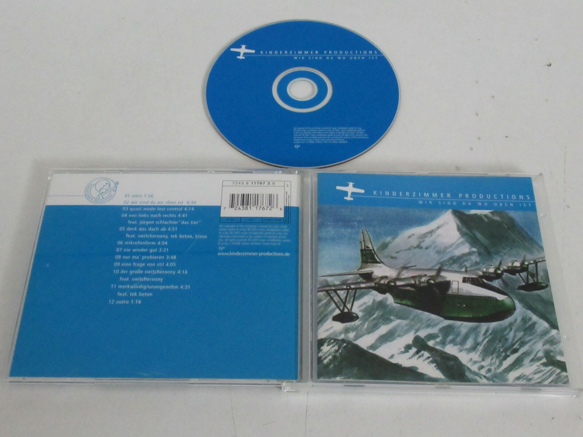 Kinderzimmer Productions ‎– Wir Sind Da Wo Oben Ist / Virgin