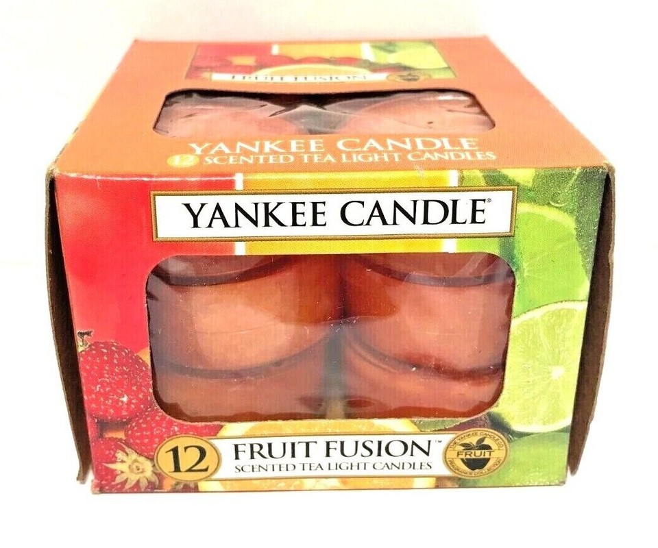 Yankee Candles Tea Light Tealights BOX of 12 CHOICE Tealight Free