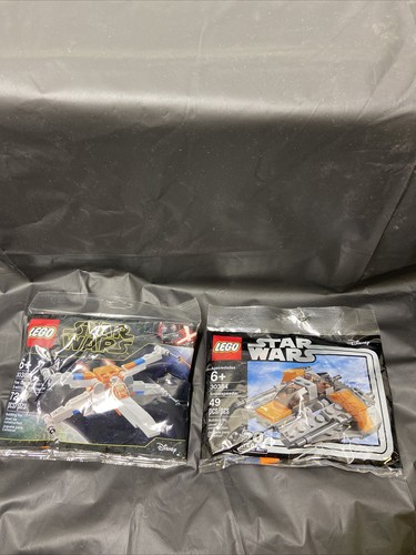 LEGO STAR WARS 30386 POE DAMERON'S X-WING FIGHTER & 30384 SNOWSPEEDER POLYBAG - Picture 7 of 9