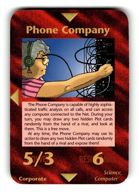 Phone Company Card Limited INWO Illuminati New World Order | eBay