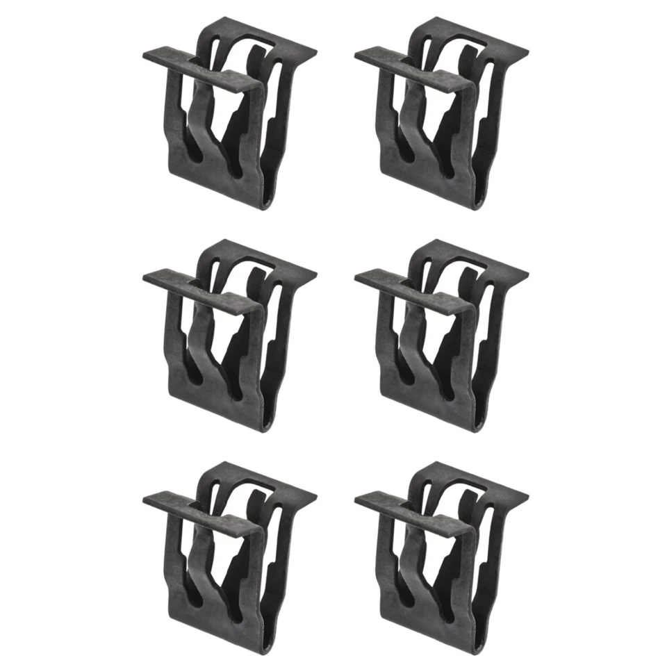 ¡6 NUEVOS CLIPS DE PLACA DE UMBRAL DE BISEL RASPADO! SE ADAPTA A GM CUTLASS G5 G6 GRAND AM PRIX ETC Foto 2 de 2