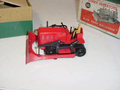 1960's Dinky Toys 561 Blaw-Knox Bulldozer W/Original Box & Insert