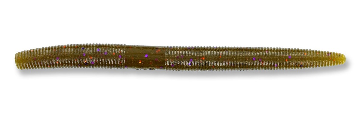 Yamamoto Senko 9X-05-330 Green Pumpkin Copper Purple Flake 7 Inch