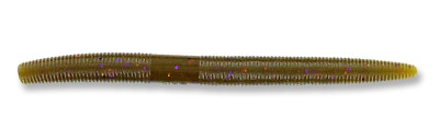 Yamamoto Senko 9X-05-330 Green Pumpkin Copper Purple Flake 7 Inch Senko Lures