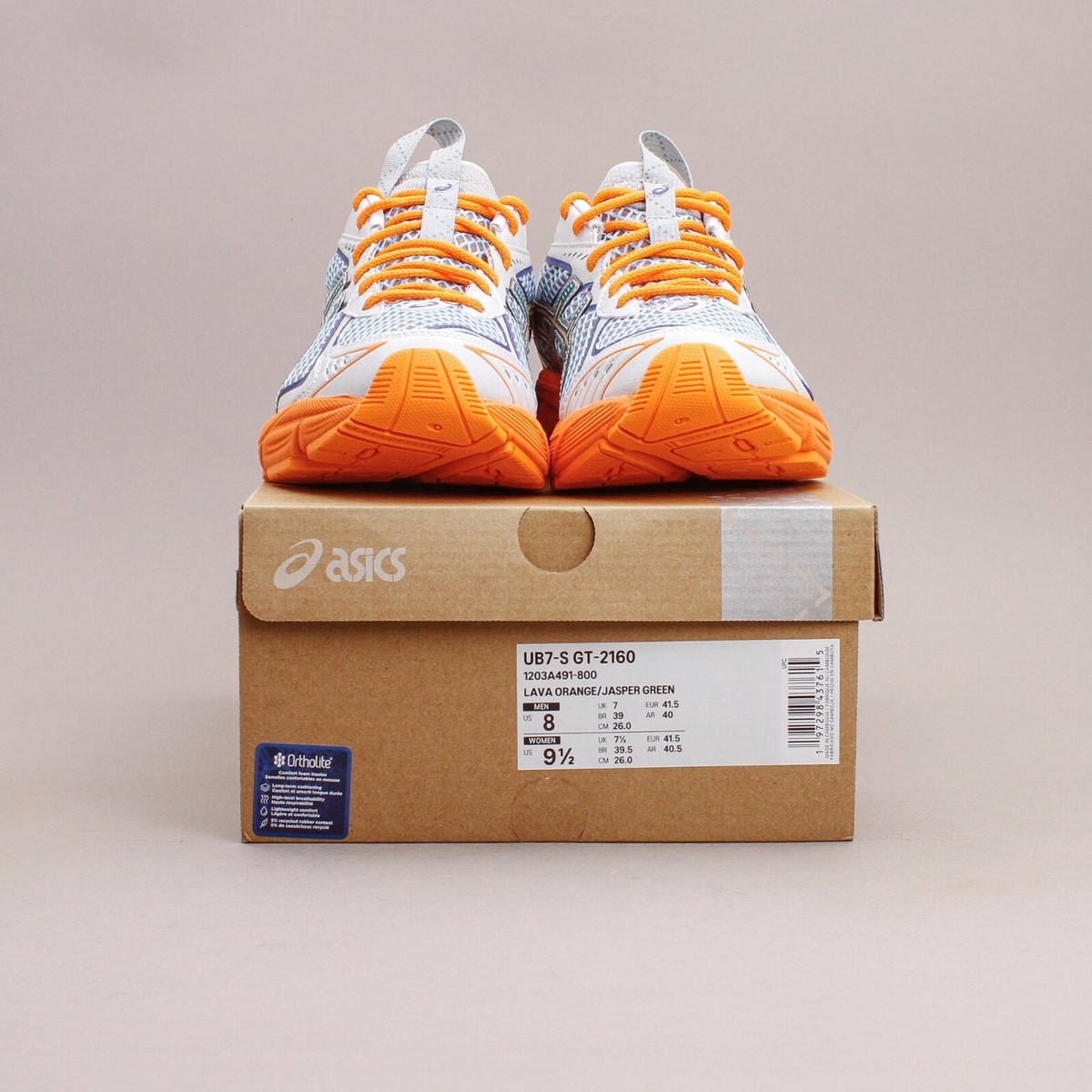 asics シャペ ASICS Above The Clouds x GT 2160 Shamrock Green - 1203A361