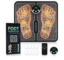 EMS Neuropathy Foot Massager for Muscle Pain Relief Via E Stim Free Shipping. 