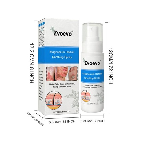 Zvoevo Magnesium Herbal Psoriasis Spray, Magnesium Herbs Hautspray - Picture 16 of 16