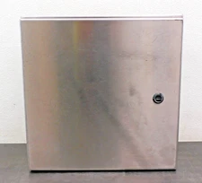 SCE SCE-16EL1606SSLP Stainless Steel Enclosure 16" H x 16" W x 6" D