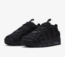 NIKE Air More Uptempo Low IM6649-001 Black Black