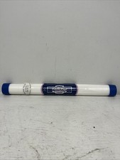 Charles Craft Cross Stitch Fabric Silver One Piece Aida 18 Ct 15"x18" White USA